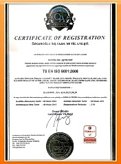 Kalite Sertifikası | Özkanoğlu İnşaat | Kalite